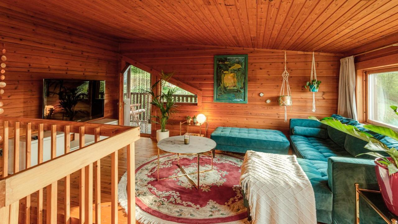Blockhaus Eifelsteig W/ Kamin Garten & Feuerstelle Berndorf  Eksteriør billede